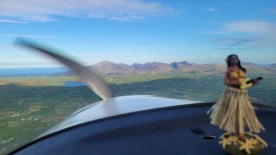 Approaching the Mourne Mountains